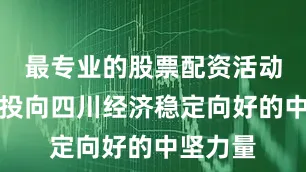 最专业的股票配资活动将目光投向四川经济稳定向好的中坚力量