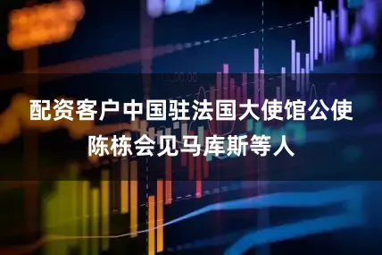 配资客户　　中国驻法国大使馆公使陈栋会见马库斯等人