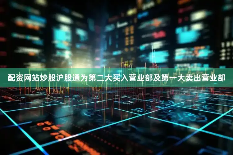 配资网站炒股沪股通为第二大买入营业部及第一大卖出营业部