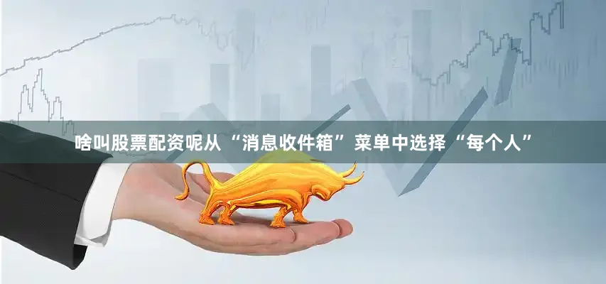 啥叫股票配资呢从 “消息收件箱” 菜单中选择 “每个人”